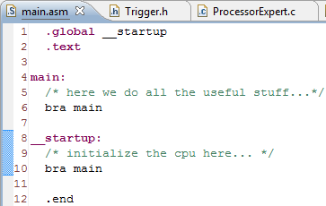 Minimal assembly code Minimal assembly code