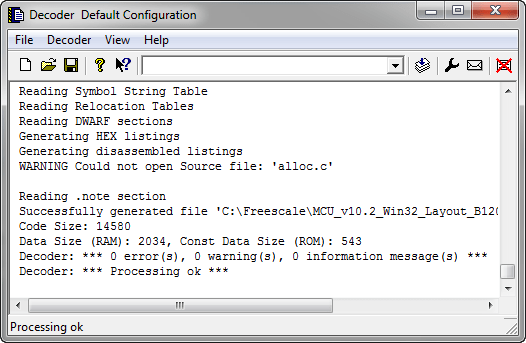 Decoder Utility User Interface Decoder Utility User Interface