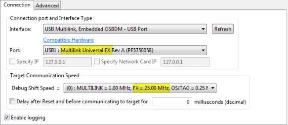 Seamless Debug Configuration for FX in MCU10.2