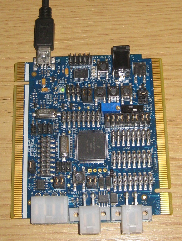TWR-S12G240 Board running FreeRTOS