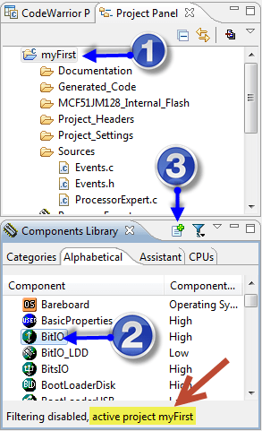 Adding Component to Project