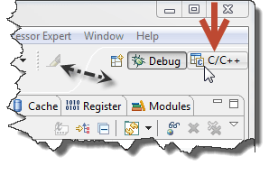 Back to C/C++ Perspective