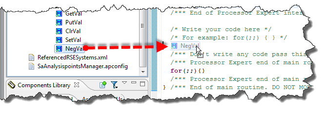 Drag&Drop of a method