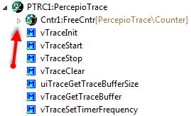 Inherited Component showing Unfold Icon