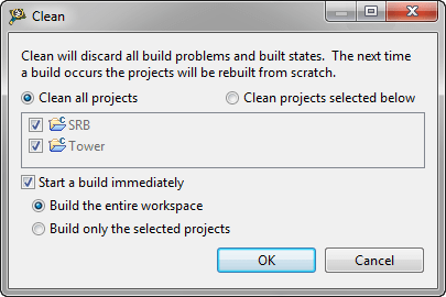 Clean and Build Benchmark