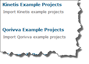 Example Projects