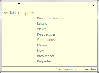 Quick Access for the first time