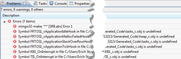 Symbol Undefined Linker Error Message