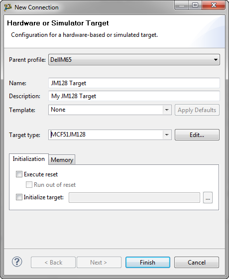New Target with Initialization Part