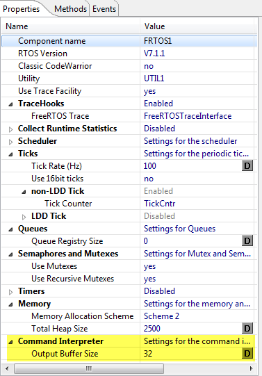 Command Interpreter from previous FreeRTOS release Command Interpreter from previous FreeRTOS release