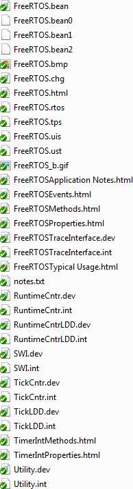 FreeRTOS Component Folder