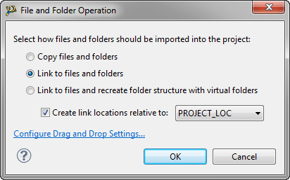 Link Files and Folders