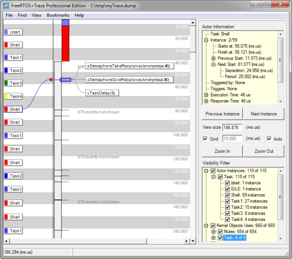 Percepio Trace on Kinetis