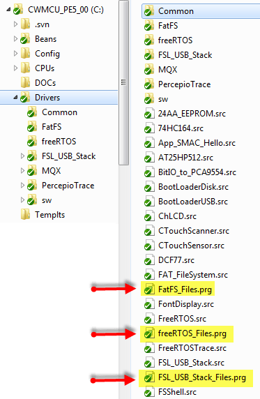 Program Include Files
