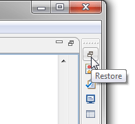 Restore Views Button