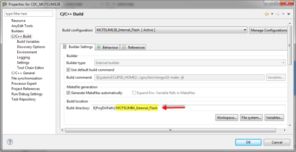 Build Directory Path
