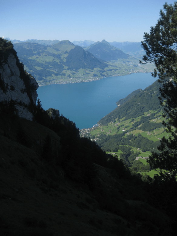 On the way down to the Gätterli On the way down to the Gätterli
