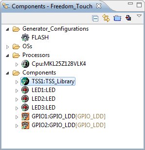 Touch Project with LEDs added