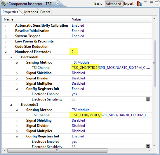 Using two Electrodes