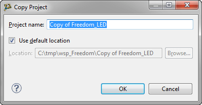 Name for new project