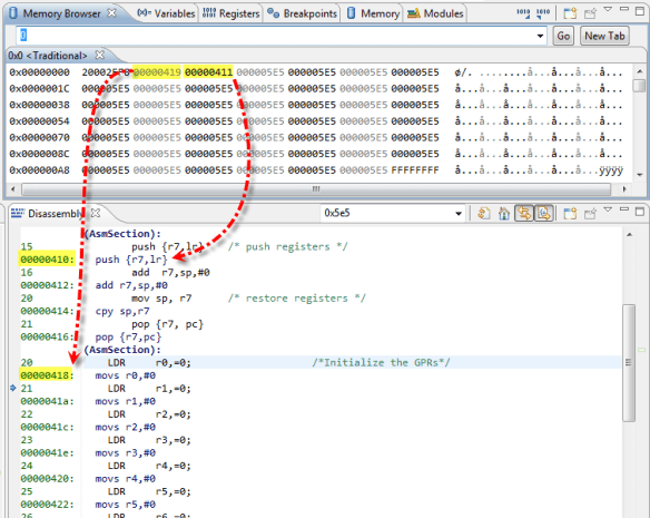 Reset Vector and my Interrupt with Thumb bit set in address
