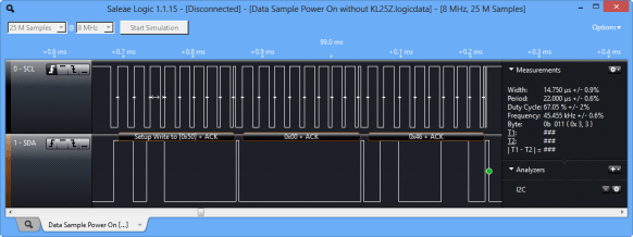 Data Sample on Power On