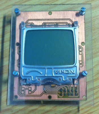 LCD with Plexiglass Cover