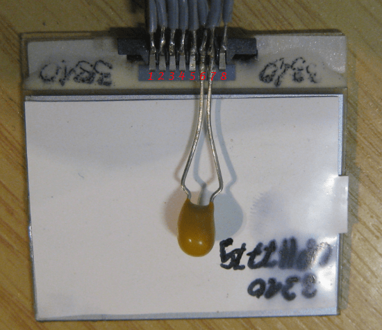 Nokia 3310 Display Rear Side with Pinout