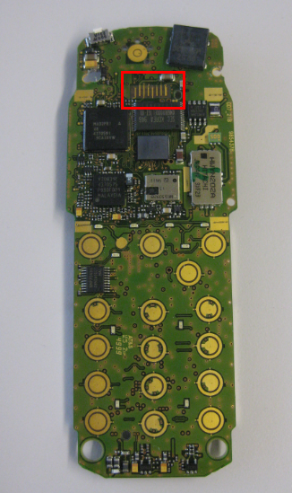Nokia Phone Board with Connector