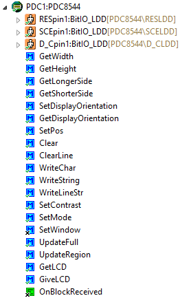 PDC8544 Processor Expert Component