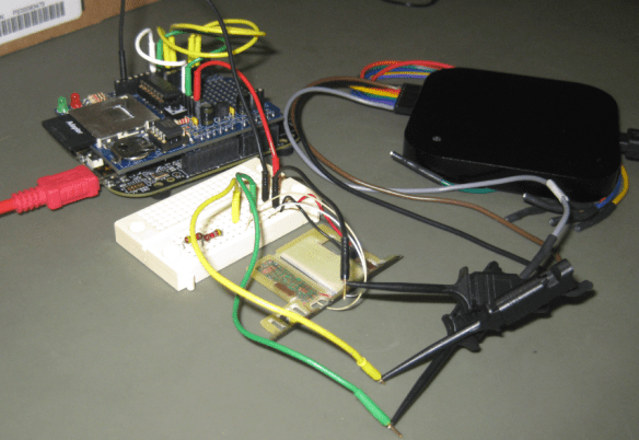 Skimming Device attached to Freedom Board