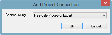 Add Project Connection Dialog