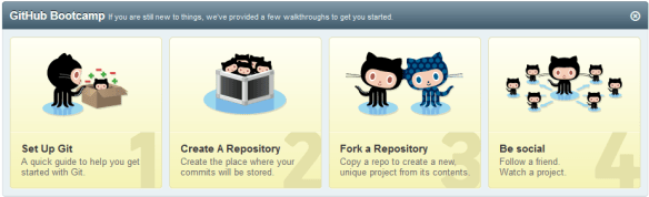 GitHub Bootcamp: 4 simple steps to git