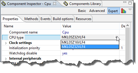CPU Type in CPU Properties