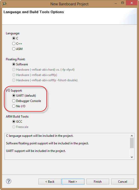 New Bareboard Project IO Support