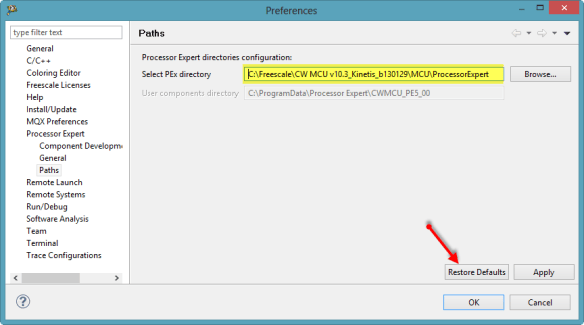 Eclipse Workspace Tips | MCU on Eclipse