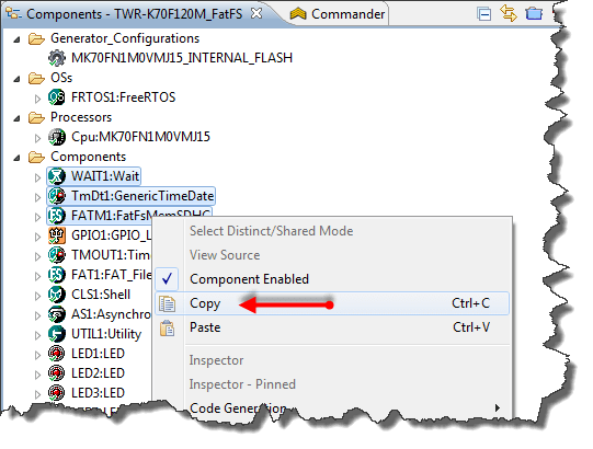 Copy of Processor Expert Components