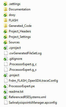 Project under Version Control