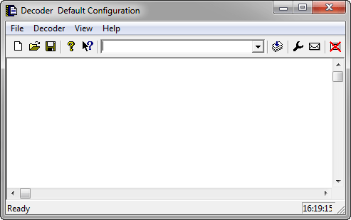 Decoder Application Window