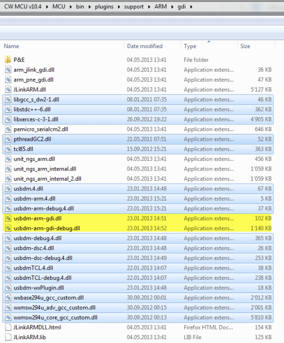 GDI DLL Files from MCU10.3