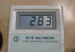 Measured 2.8V on P3V3