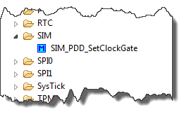 SIM_PDD_SetClockGate Function
