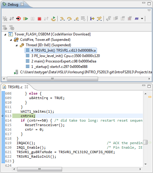 Watchdog did not trigger
