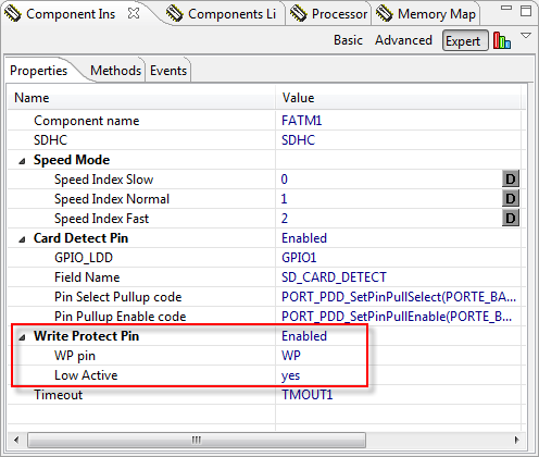 Write Protect Pin in FatFsMemSDHC