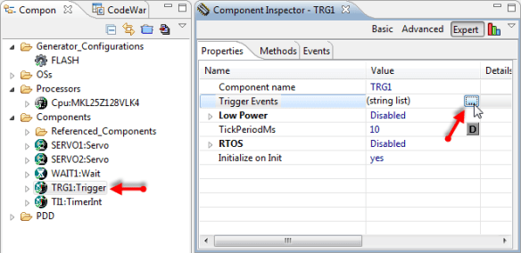 Configuring Trigger Event ID List