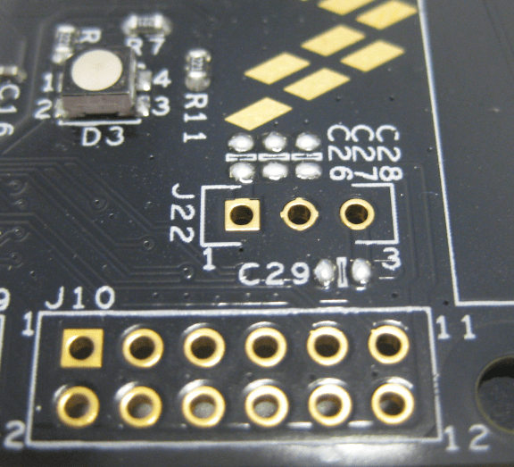 J22 for a 5V converter