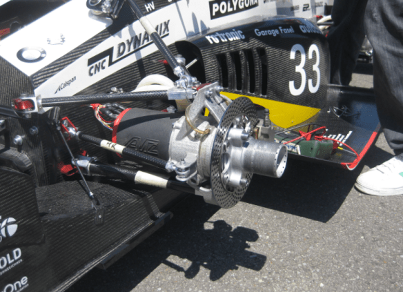 Motor with Mechanical Brake