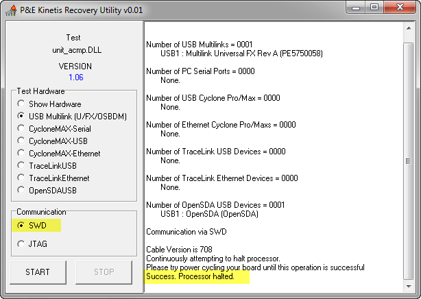 P&E Recovery Utility