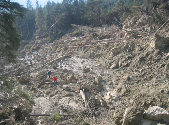 Landslide 2005 at Rossberg