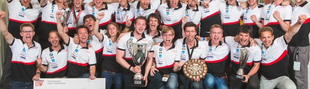 Winning Team in Silverstone (Picture: Andrew Huddart)